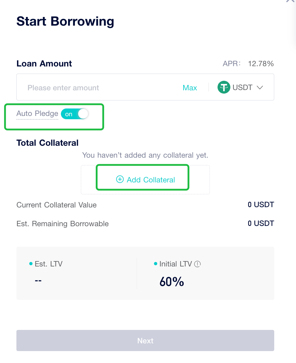 Crypto Loans Operation Guide – ViaBTC Help Center