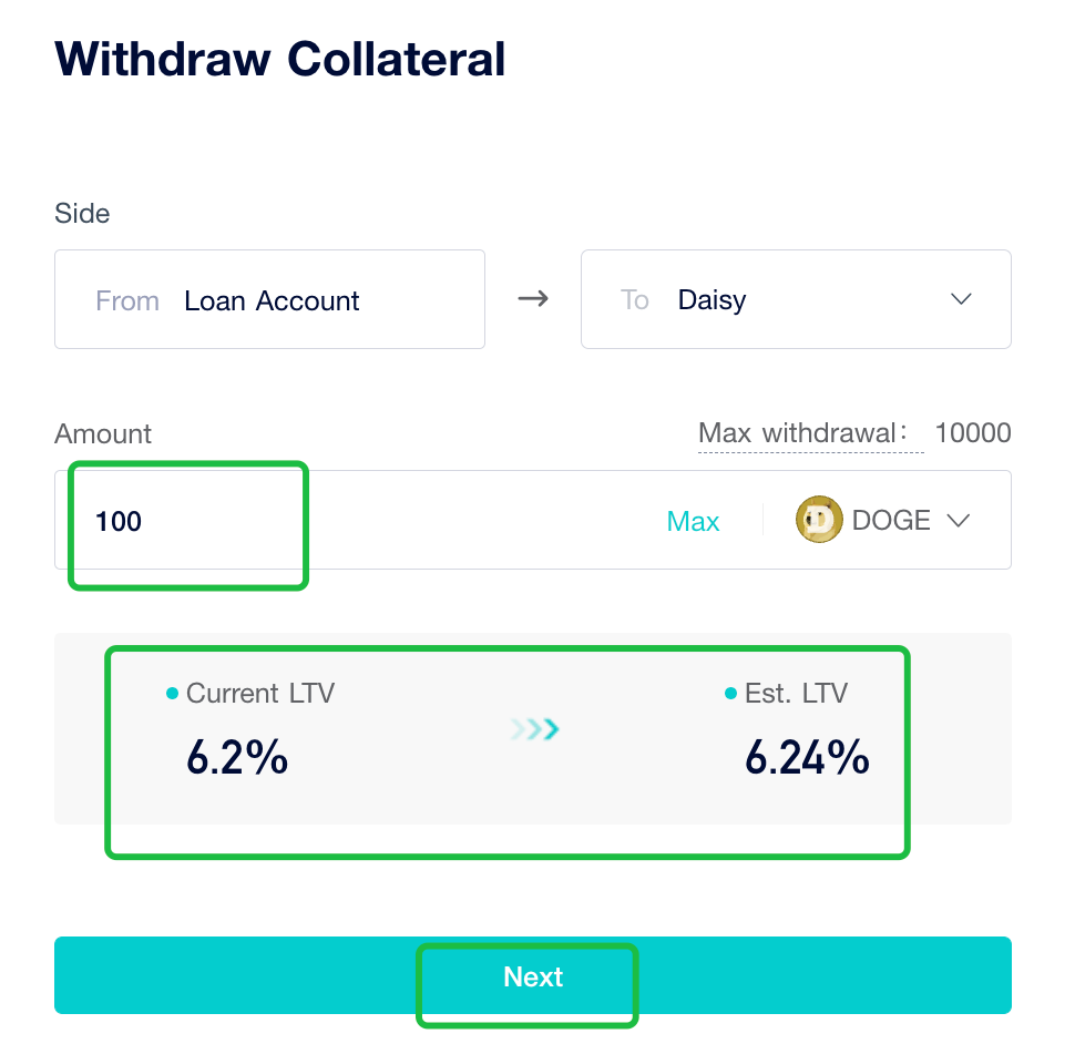 Crypto Loans Operation Guide – ViaBTC Help Center